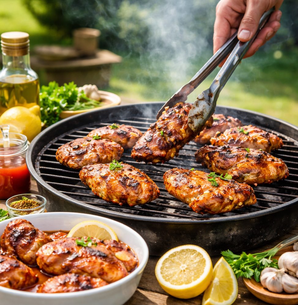 Comment préparer un poulet mariné au barbecue parfait ?