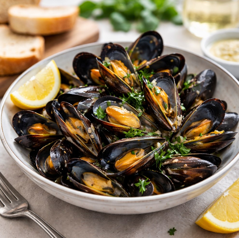Les moules marinières pour un dîner savoureux et rapide